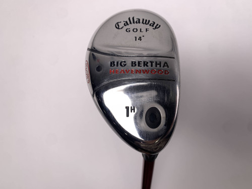 Callaway Big Bertha Heavenwood 1 Hybrid 14* RCH 75w Firm Graphite Mens RH, 1 of 12