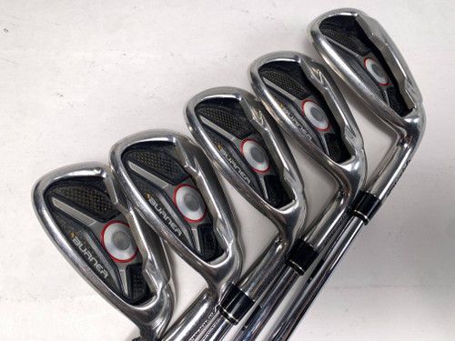 TaylorMade Burner 2009 Iron Set 7-PW+GW Burner Superfast 85g Uniflex RH, 1 of 12