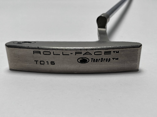 Tear Drop Roll Face Zebra TD-16 Putter 35.5" Mens RH, 1 of 12