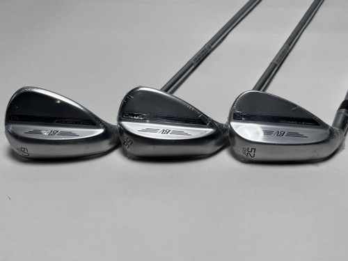 LEFTY Titleist Vokey SM10 Tour Chrome Wedge Set 52* 8 | 56* 12 | 60* 10 LH NEW, 1 of 12