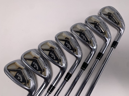 Callaway Apex 21 Iron Set 5-PW+GW KBS Max 80g Regular Steel Mens RH, 1 of 12