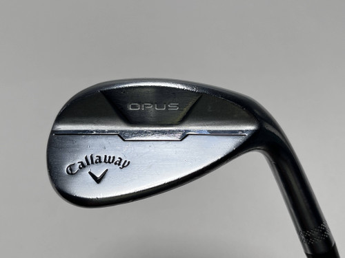 Callaway Opus Brushed Chrome Wedge 50* 10 Bounce S-Grind Mid 115g Steel Mens RH, 1 of 12
