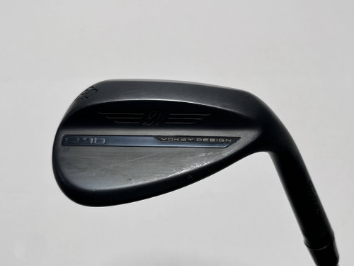 Titleist Vokey SM10 Jet Black Wedge 60* 4 T-Grind Project X Wedge Steel Mens RH, 1 of 12