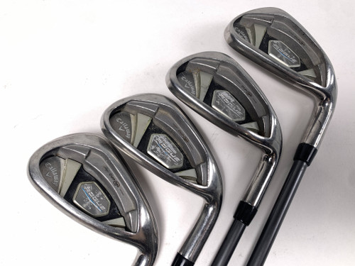 Callaway Rogue X Iron Set 7-PW Aldila Synergy 50g Senior Graphite Mens RH, 1 of 12