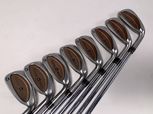 TaylorMade Burner LCG Iron Set 3-PW Precision Rifle R-80 Regular Steel Mens RH, 1 of 12