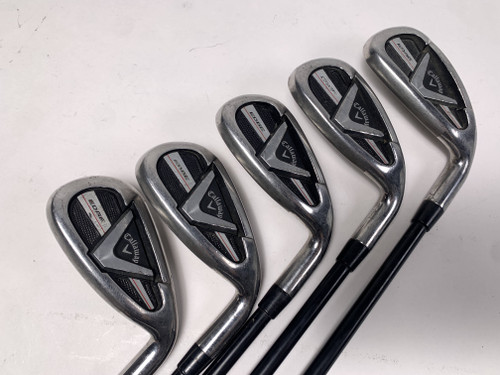 Callaway Edge 2014 Iron Set 7-PW+GW Edge Senior Graphite Mens RH, 1 of 12