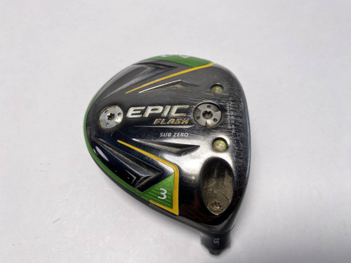 Callaway EPIC Flash Sub Zero 3 Fairway Wood 15* HEAD ONLY Mens RH, 1 of 12