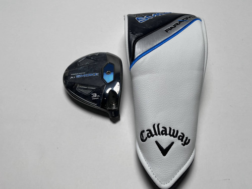 Callaway Paradym Ai Smoke Max 3 HL Fairway Wood 16.5* HEAD ONLY Mens RH HC, 1 of 12