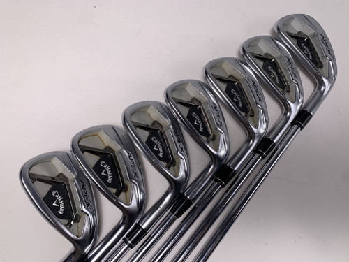 Callaway Apex 21 Iron Set 5-PW+GW True Temper Elevate ETS VSS 95g Regular RH, 1 of 12