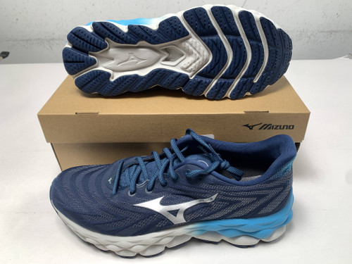 Mizuno Wave Sky 8 Running Shoes Blue Men's SZ 10, 1 of 12