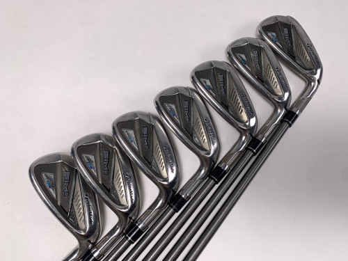 TaylorMade SIM2 MAX Iron Set 5-PW+GW AeroTech SteelFiber i95 Regular RH, 1 of 12