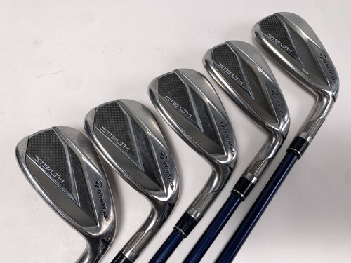 TaylorMade Stealth Iron Set 6-PW Fujikura Ventus Blue 6-R RH, 1 of 12