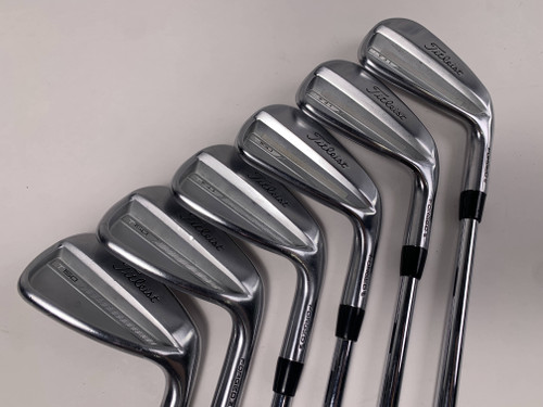 Titleist T150 2023 Iron Set 5-PW Precision Rifle 6.0 Stiff Steel Mens RH, 1 of 12