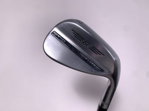 Titleist Vokey SM10 Tour Chrome Wedge 52* 8 Bounce F-Grind Vokey Steel Mens RH, 1 of 12