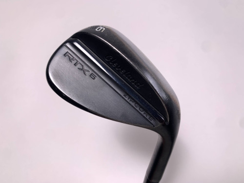 Cleveland RTX 6 ZipCore Black Satin Wedge 56* 10 Bounce MID Spinner Steel RH, 1 of 12