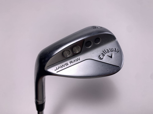 Callaway Jaws Raw Chrome Wedge 56* 10 Bounce S-Grind Spinner 115g Steel Mens LH, 1 of 12