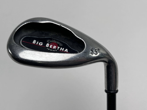 Callaway Big Bertha 2004 Sand Wedge SW 55* RCH 75i Regular Graphite Mens RH, 1 of 12