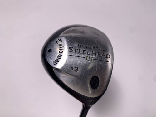 Callaway Steelhead III 3 Fairway Wood 15* System III Regular Graphite Mens RH, 1 of 12