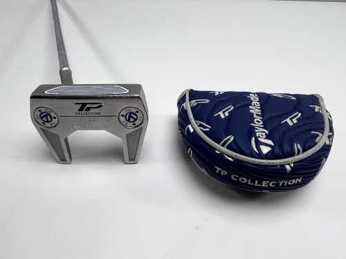 TaylorMade TP Hydroblast Bandon 3 Putter 34.5" SuperStroke Flatso 2.0 Mens LH HC, 1 of 12