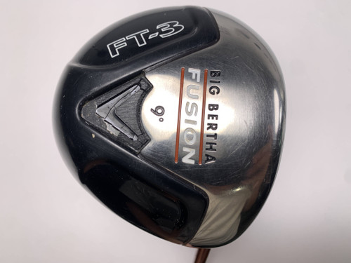 Callaway Fusion FT-3 Driver 9* Aldila NVS Orange 55g Stiff Graphite Mens RH, 1 of 12
