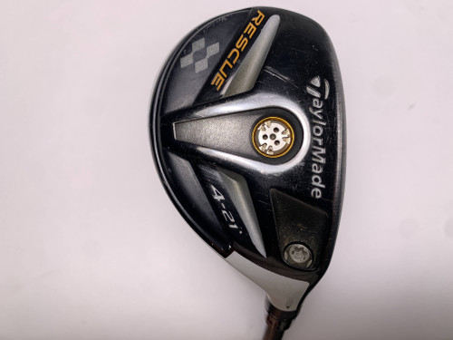 TaylorMade Rescue 11 4 Hybrid 21* Aldila RIP 65g Regular Graphite Mens RH, 1 of 12