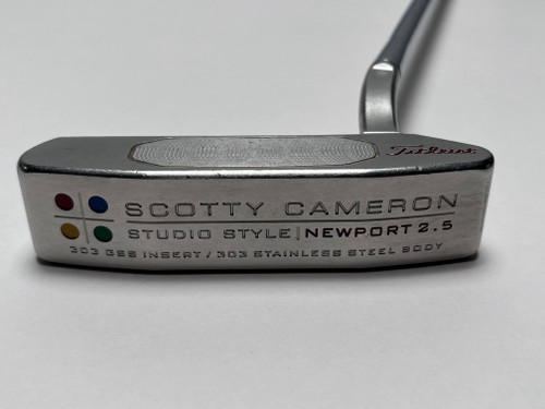 Used Scotty Cameron Studio Style Newport 2.5 Golf Putters | StickHawk