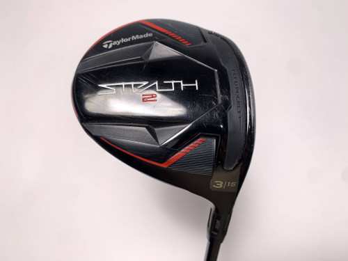 TaylorMade Stealth 2 3 Fairway Wood 15* Fujikura Ventus Red TR 6-S Stiff RH, 1 of 12