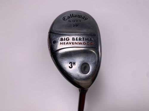 Callaway Big Bertha Heavenwood 3 Hybrid 20* RCH 75w Regular Graphite Mens RH, 1 of 12