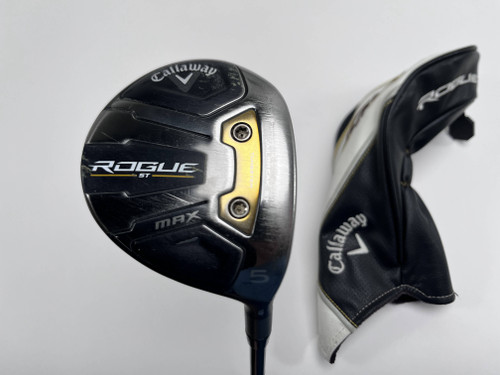 Callaway Rogue ST Max 5 Fairway Wood 18* Tensei Blue AV Series Xlink Stiff RH HC, 1 of 12