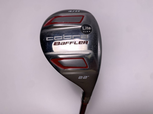 Cobra Baffler 2012 4 Hybrid 22* 50g Senior Graphite Mens RH - 37.5", 1 of 12