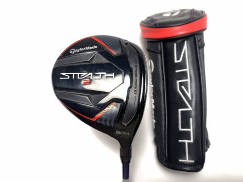 TaylorMade Stealth 2 9 Fairway Wood 24* EvenFlow Riptide CB 4.0 40g Ladies RH HC, 1 of 12