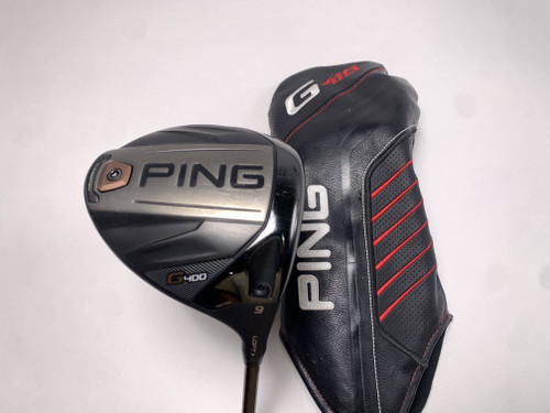 Ping G400 Driver 9* Alta CB 55g Regular Graphite Mens RH HC Oversize Grip, 1 of 12