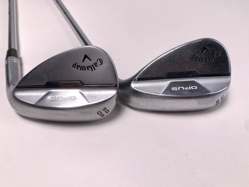Callaway Opus Brushed Chrome Wedge Set 56* 12 | 60* 10 DG Mid 115g Wedge RH, 1 of 12