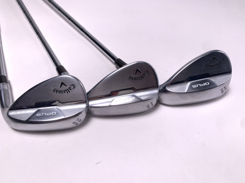 Callaway Opus Brushed Chrome Wedge Set 52* 10 | 56* 14 | 60* 6 DG Mid 115g RH, 1 of 12