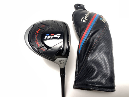 TaylorMade M4 3HL Fairway Wood 16.5* Fujikura Atmos Red 5A Senior RH HC, 1 of 12