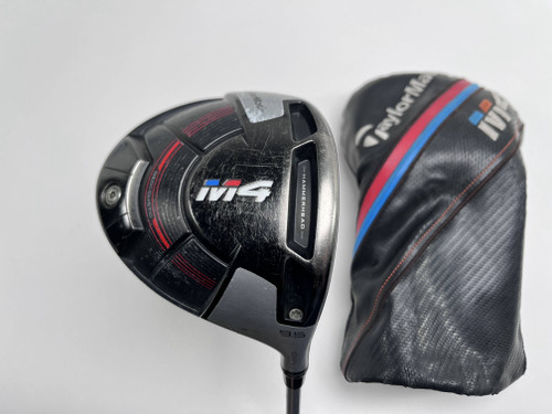 TaylorMade M4 Driver 9.5* Matrix Ozik White Tie MFS X5 45g Senior RH HC DENT, 1 of 12