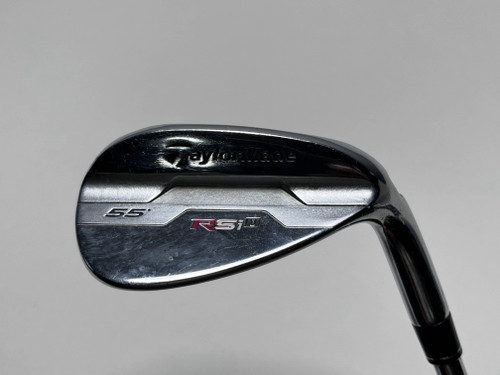 TaylorMade RSi 1 Sand Wedge SW 55* True Temper REAX 105g Wedge Steel Mens RH, 1 of 12
