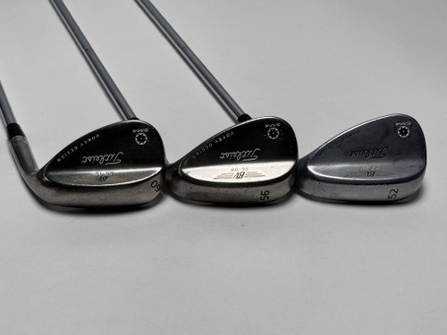 Titleist Vokey Spin Milled SM4 Wedge Set 52* 8 56* 8 60* 10 Steel RH, 1 of 12