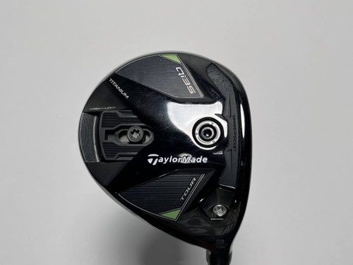TaylorMade Qi35 Tour 3 Fairway Wood 15* Kai'li Blue 75g Stiff Graphite Mens RH, 1 of 12