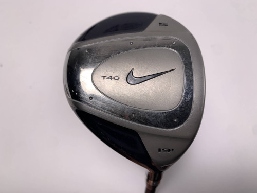 Nike T-40 Oversize 5 Fairway Wood 19* Fujikura Nike Ignite Regular RH, 1 of 12