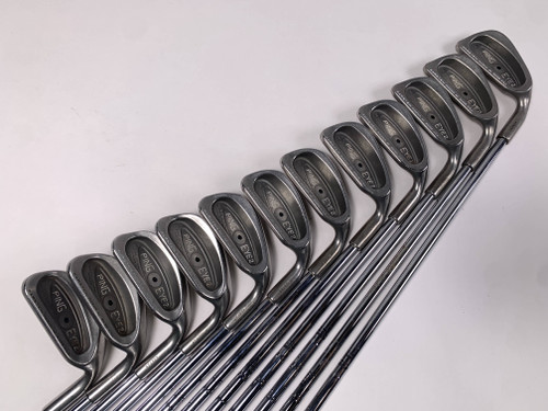 Ping Eye 2 Iron Set 1-PW+SW+LW Black Dot True Temper Stiff Steel Mens RH, 1 of 12