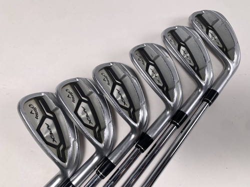 Callaway Apex CF 16 Iron Set 5-PW True Temper XP 95 ST15 S300 Stiff RH +2'', 1 of 12