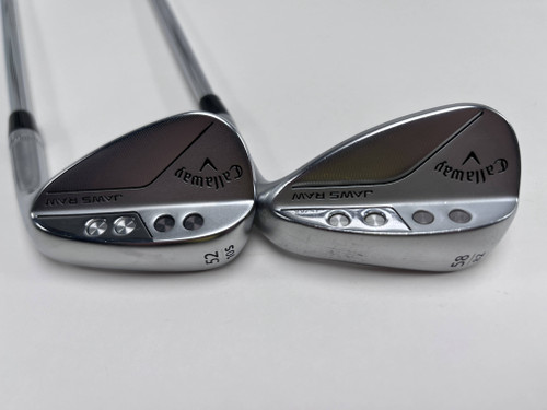 Callaway Jaws Raw Tour Issued Wedge Set 52* 10 | 58* 8 DG S400 Stiff Steel RH, 1 of 12