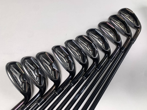 TaylorMade Burner 2.0 Iron Set 4-PW+AW+SW+LW 65g Regular Graphite Mens RH +1", 1 of 12