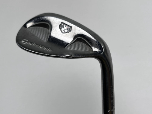 TaylorMade Rac TP MB Smoke Wedge 56* 12 Bounce Wedge Steel Mens RH Midsize Grip, 1 of 12
