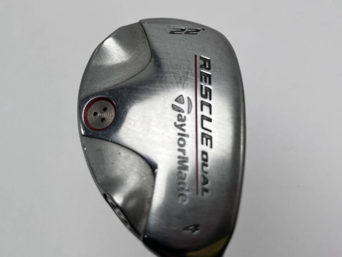 TaylorMade Rescue Dual 4 Hybrid 22* 65g Regular Graphite Mens RH, 1 of 12