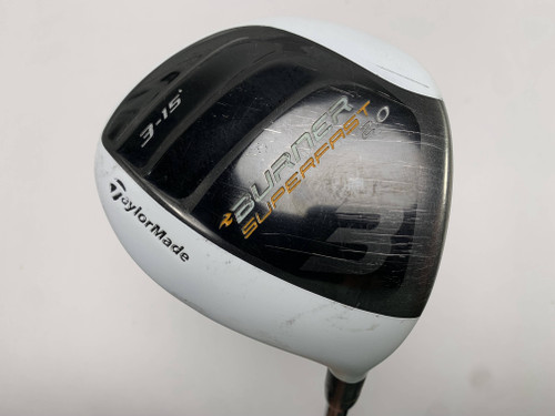 TaylorMade Burner Superfast 2.0 3 Fairway Wood 15* Matrix Ozik XCON-4.8 Stiff RH, 1 of 12