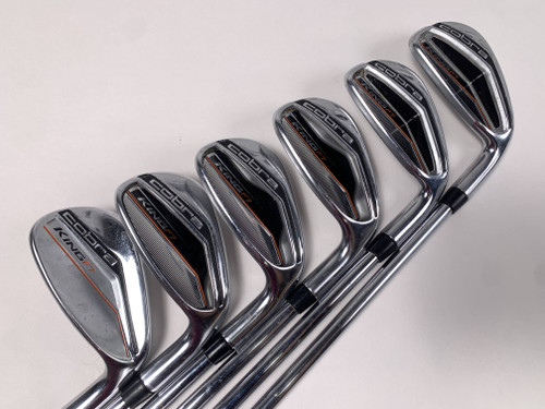 Cobra KING F7 Iron Set 6-PW+GW King F7 Regular Steel Mens RH, 1 of 12