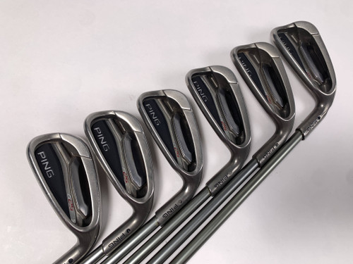 Ping G25 Iron Set 4-PW Black Dot UST Mamiya Recoil 660 F2 Senior RH No 8 iron, 1 of 12