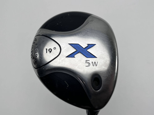 Callaway X 5 Fairway Wood 19* Fujikura 60g Senior Graphite Mens RH Midsize Grip, 1 of 12